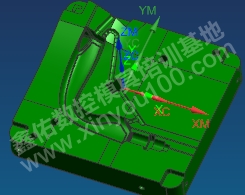 汽槍模具編程-UG加工中心編程培訓(xùn)班級-學(xué)員作品